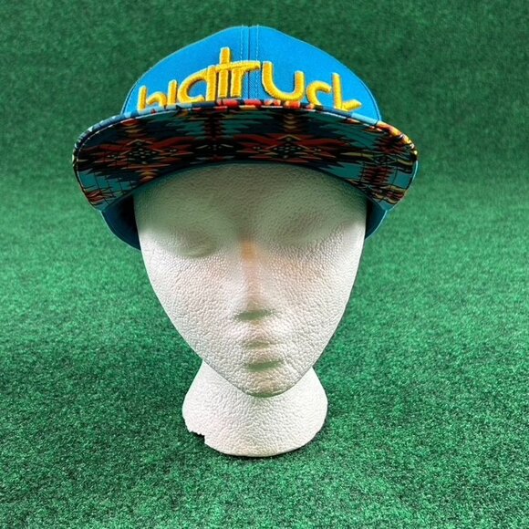 Big Truck Authentic Trucker Cap Aztec Snapback Hat - Picture 2 of 8